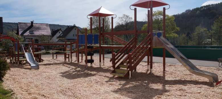 Playground at Bollendorf elementary school